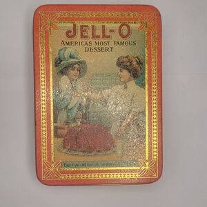 Vintage Jell-O Tin Box